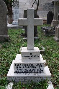 Hong Kong Cemetery - Shaw, Henry